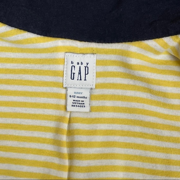 Baby Gap Navy Blue Sweater Jacket Size 6-12M - Picture 5 of 6